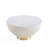Anderson Sintered Stone Top Upholstered Coffee Table In Cream-18475907