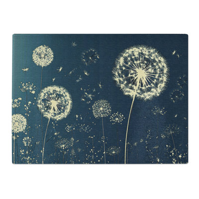 Dandelion Design Vol.4  Glass Chopping Board