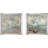 " Thousand Silver Lifetimes " 2 Piece Art Acrylic Set