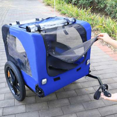 Poussette pliante pour la course à pied