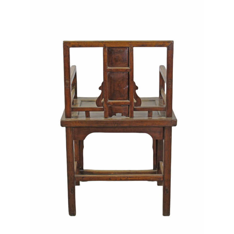 Asian Classic Solid Wood Arm Chair