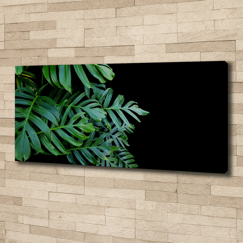 Monstera - No Frame Print on Canvas