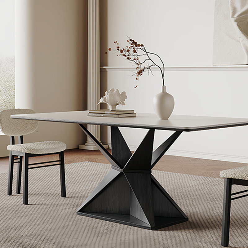 Ensemble de table de salle à manger Vintage, H 29,52 po x L 59,05 po x l 31,49 po