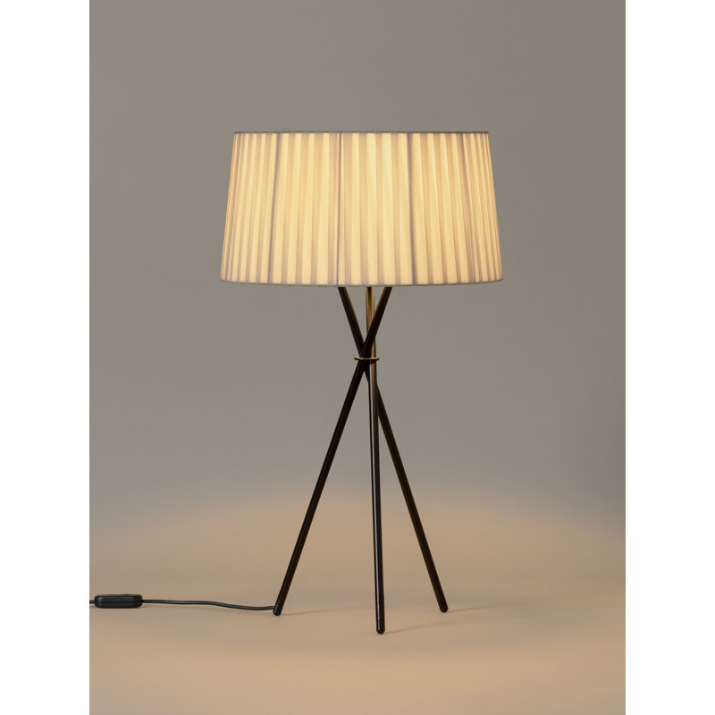 Metal Tripod Lamp, Natural