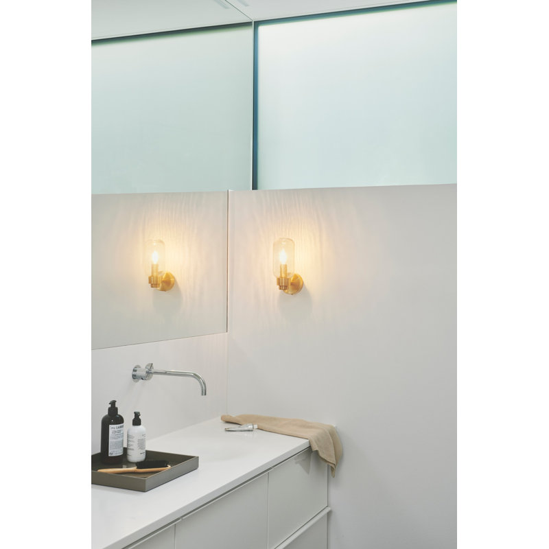 Glass Flush Mounted Sconce