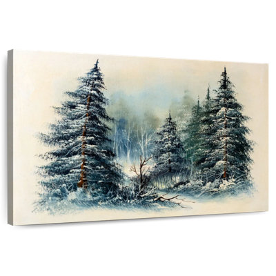 Harnek Winter Evergreen Forest