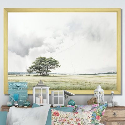 «Gray Lightning Scenery Minimalisme» sur toile