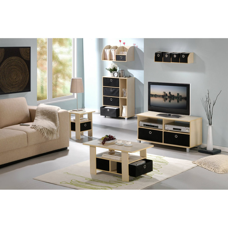 Hayley Accent Chest, Steam Beech/Black