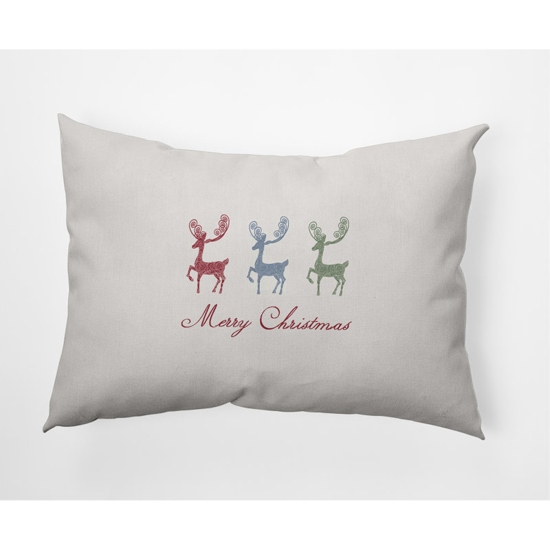 Merry Christmas Reindeer_Rec, Multicolore / vert, Oui