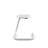 Paperclip70 18" Metal Stool-822261249