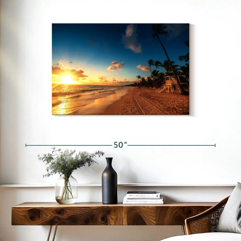 Paysage de Pointe Cana Gillard, H 24 po x l 36 po