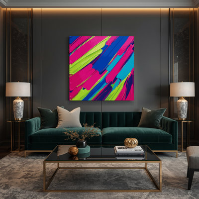 Art abstrait sur toile 43