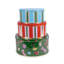 Round Cookie Tin Set, Holiday Sweets