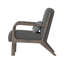 Fauteuil en velours / similicuir de 25,79 po de large Fareham-88507624