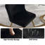 47.5cm H Velvet Upholstered Metal Accent-402612126