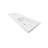 MEBO 19.7'' White Reinforced Acrylic Rectangular Bathroom Sink with Faucet and Overflow
