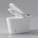 Modern Smart Toilet With Bidet Seat Built-In, Intelligent Toilet  Auto Open/Close Seat