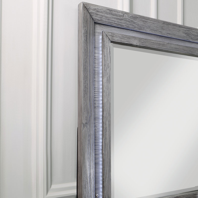 Yanil Davydov 6-Drawer Dresser With Mirror