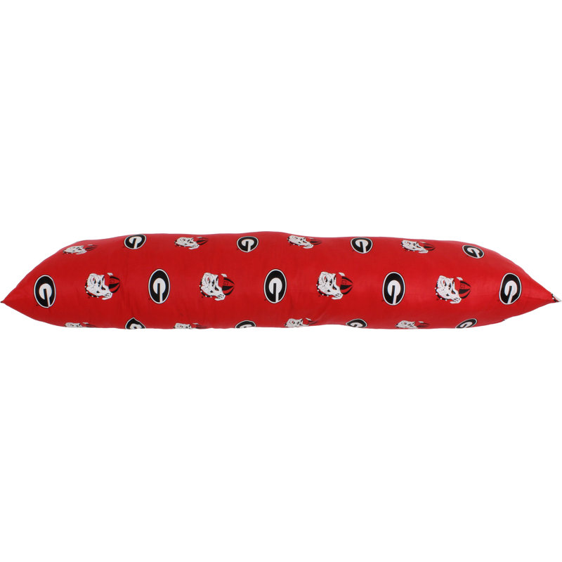 100% Cotton Lumbar Pillow, Georgia Bulldogs