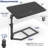 Sidekiix 30" x 15" Overbed Table with Under Mattress Support, Adjustable Tray