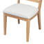 Ensemble de table de salle à manger rétro extensible avec 4 chaises rembourrées, base géométrique unique pour une salle à manger flexible et confortable