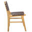 Chaise d'appoint en cuir Alston-1220696271