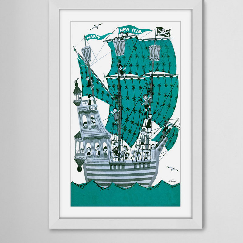 Single Picture Frame Print, 61cm H x 41cm W x 3.81cm D