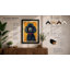 Poodle Portrait Modern - Framed Print-1599892448-1599892451