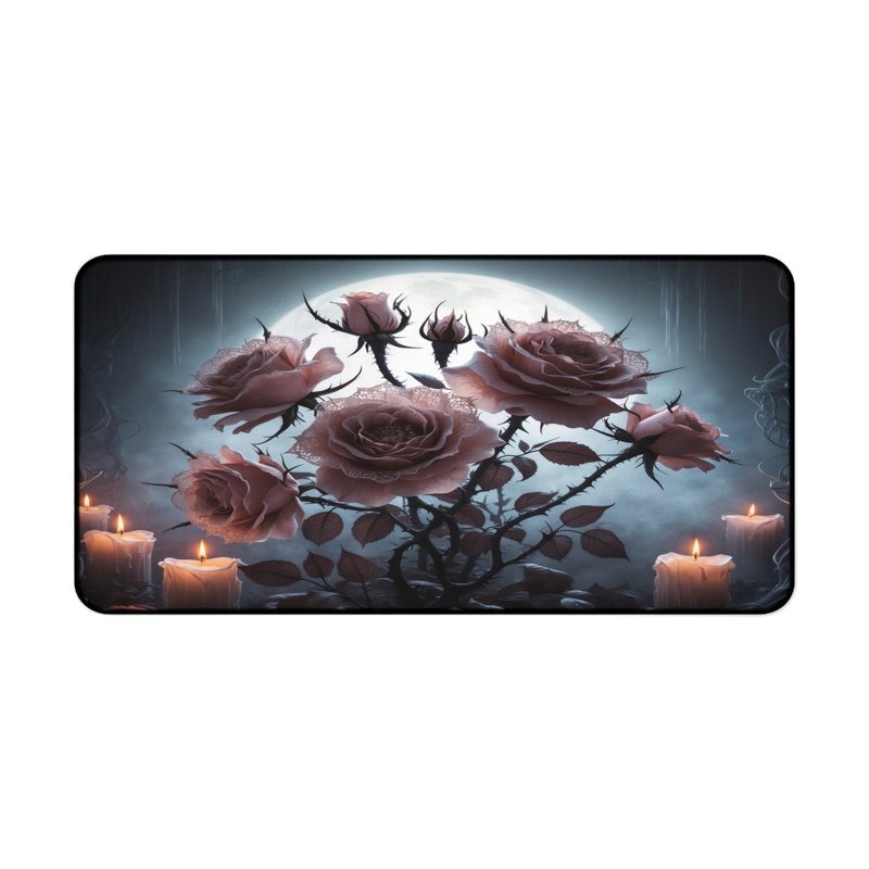 Polyester Desk Pad, 14.4x12.1
