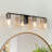 Quiros 4 - Light Dimmable Bathrom Vanity Light Black