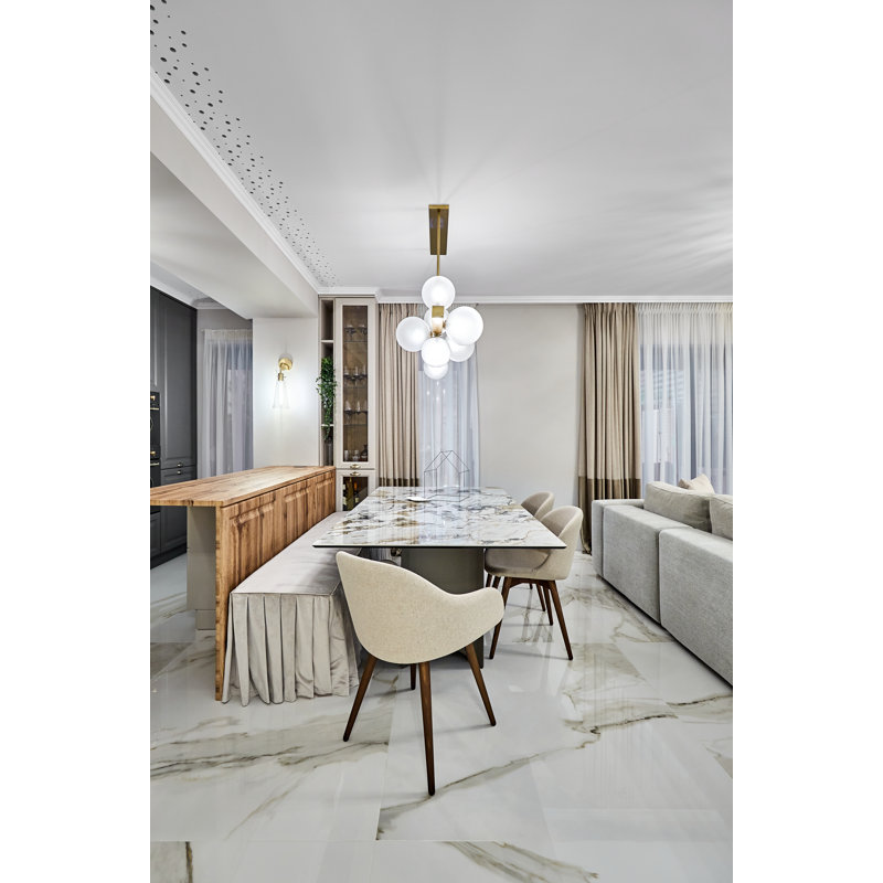 Hinsdale 7 Light Linear, Aged Brass