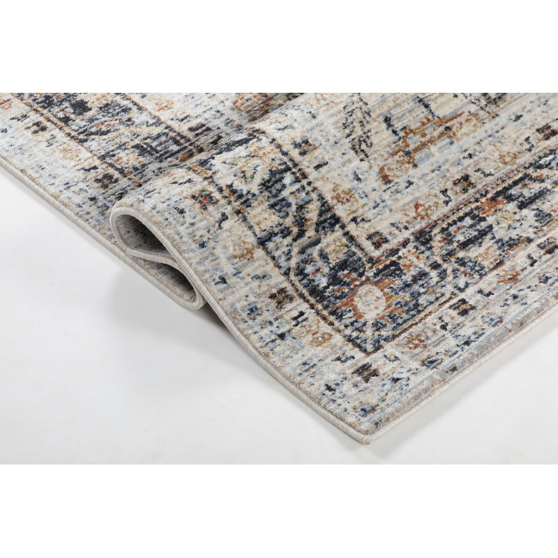 Tapis oriental gris anthracite Belknap Collection, 9 pi x 12 pi