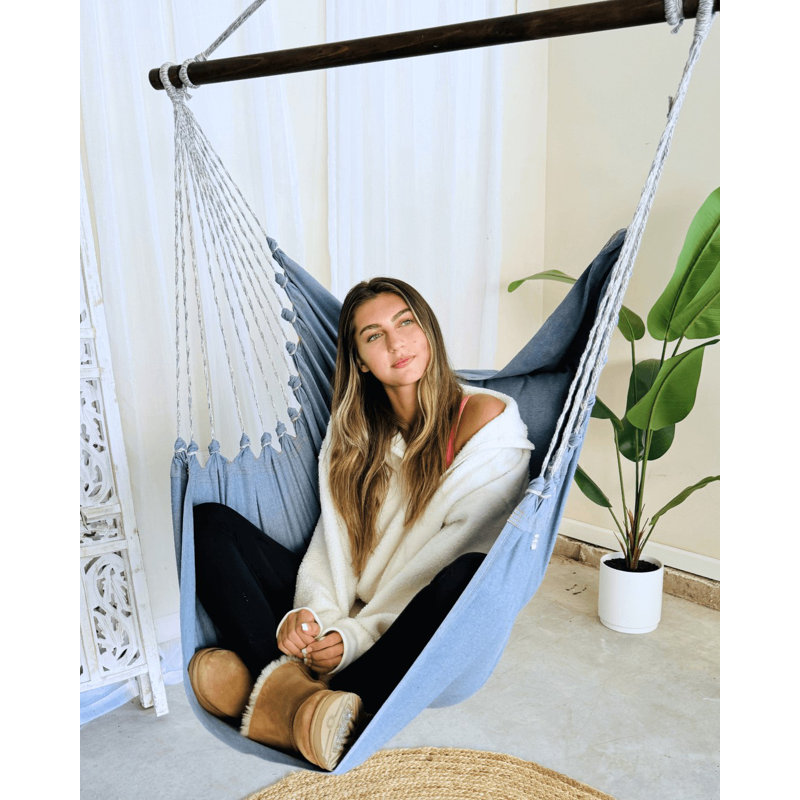 Chaise hamac Phylea Blue Haven, Bleu