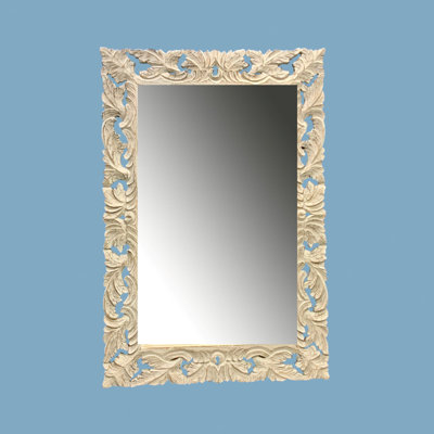 Olu Wood Flat Floor Mirror