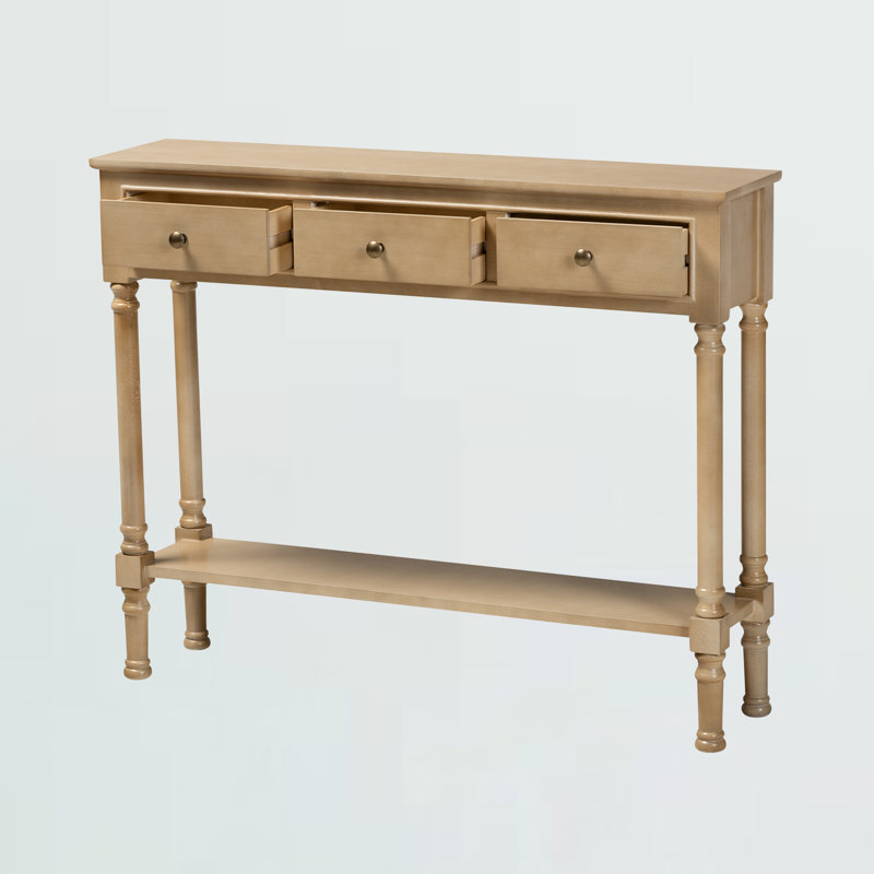 Console 39,4 po Orlowski, Brun chêne