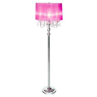 Warwick Chrome Traditional Floor Lamp