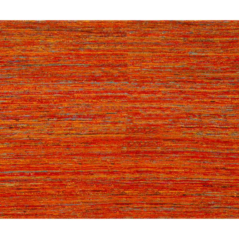 High-Quality Hand-Knotted Rust And Multi Area Rug