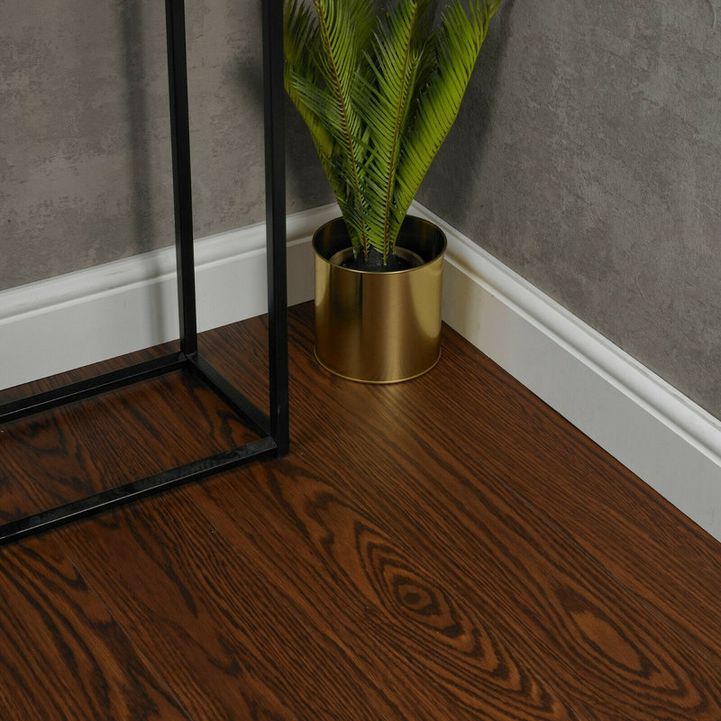 Hewlett 91.5cm L x 153cm Walnut Laminate Flooring