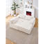 Modern Minimalist Modular Sectional Sofa, L-Shape Upholstered Cloud Couch With Deep Seats
