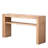Rustic Solid Wood Console Table With Storage Shelf(Only Including Coffee Table)