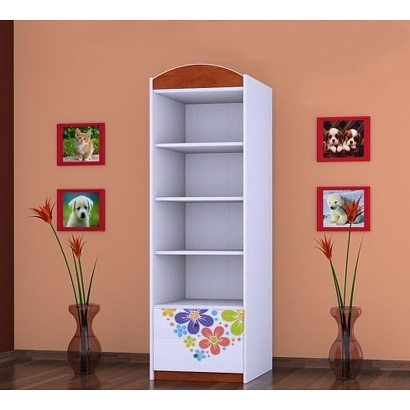 Brunner 1 Door Wardrobe, Red