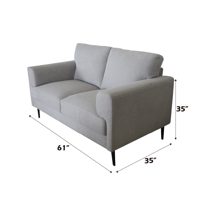 Linen Loveseat