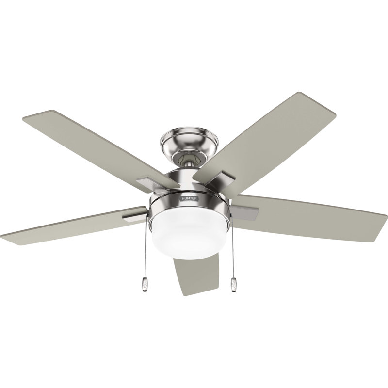Hunter 44 inch Anisten Ceiling Fan with LED Light Kit and Pull Chain