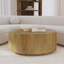 Layne 42" Round Coffee Table Natural-1863327495