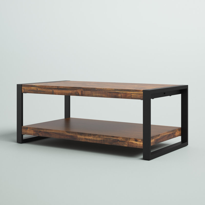 Gillianna Solid Wood Top Coffee Table