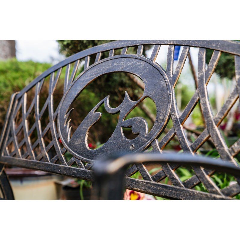 Banc de parc en fer Michell