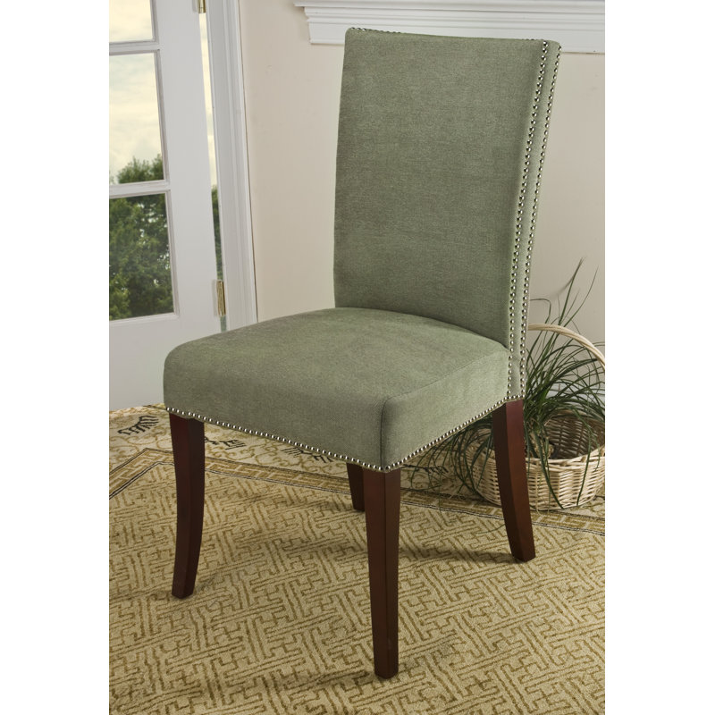Chaise rembourrée Donn, Green