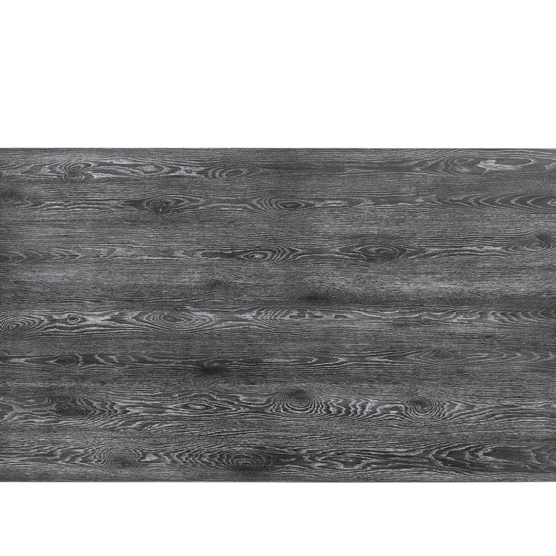 Alayda Solid Wood Dining Table, Gray