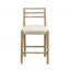 Ensemble de tabouret de comptoir moderne avec dossier échelle-294988073