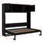 Grand lit escamotable avec commode avec tablette de rangement et porte intégrée, commode escamotable escamotable horizontale escamotable-1617876927